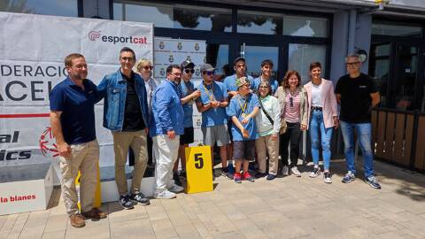 El Club Esportiu el Vilar y el Club de Vela Blanes, vuelven a revalidar el título de Campeones de Cataluña de vela para personas con discapacidad intelectual. - 4