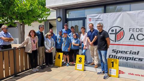 El Club Esportiu el Vilar y el Club de Vela Blanes, vuelven a revalidar el título de Campeones de Cataluña de vela para personas con discapacidad intelectual. - 5