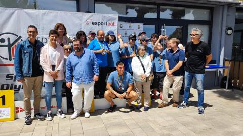 El Club Esportiu el Vilar y el Club de Vela Blanes, vuelven a revalidar el título de Campeones de Cataluña de vela para personas con discapacidad intelectual. - 7