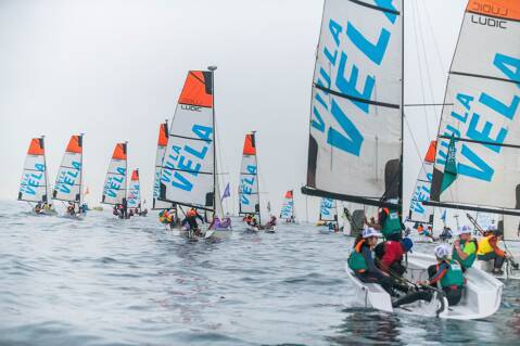 El Club de Vela Blanes guanya la 1a Lliga Blava Escolar - 5