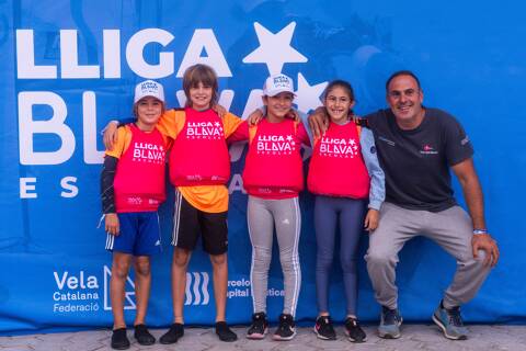 El Club de Vela Blanes guanya la 1a Lliga Blava Escolar - 1