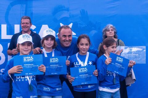 El Club de Vela Blanes guanya la 1a Lliga Blava Escolar